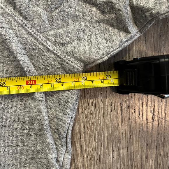 Marine layer Women's Sherpa Crew Pullover in Heather Grey - Picture 10 of 11